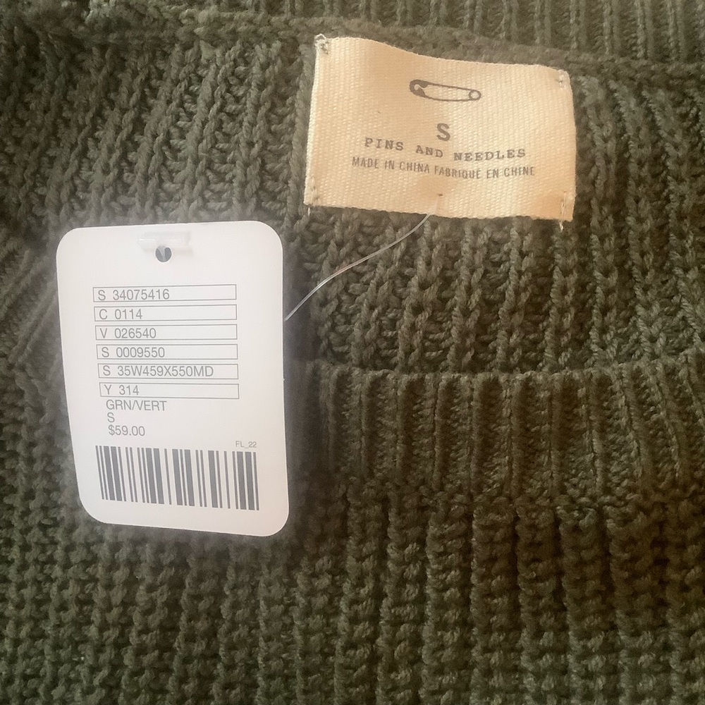 Urban Outfitters Pins & Needles Lace Crochet Trim Sweater Size Small - Picture 8 of 8
